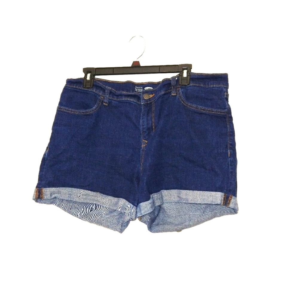 Old Navy semi fitted dark wash denim jean size 16